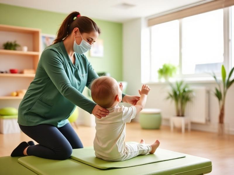 Pediatric physiotherapy session in Coimbatore