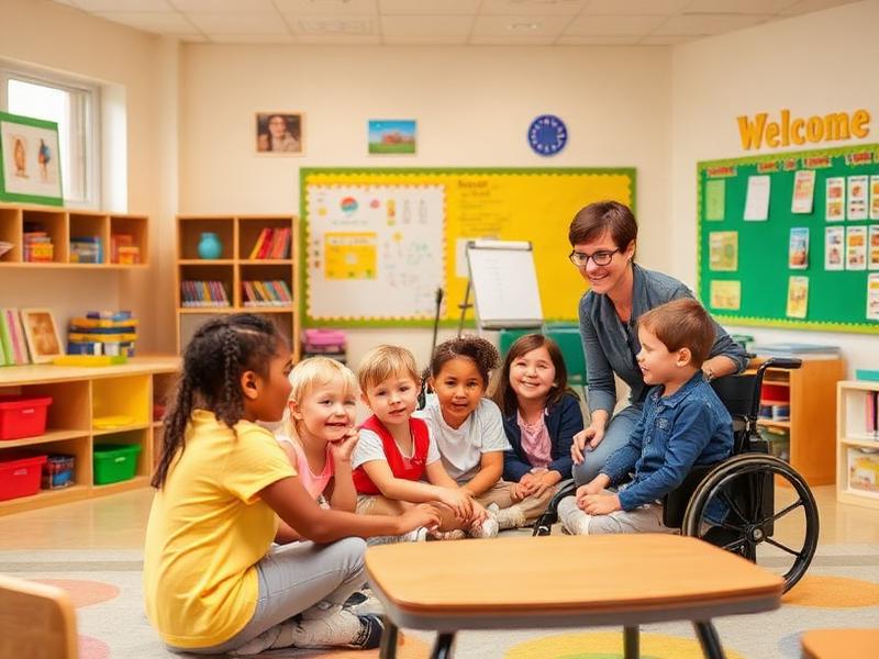 Special education classroom in Coimbatore
