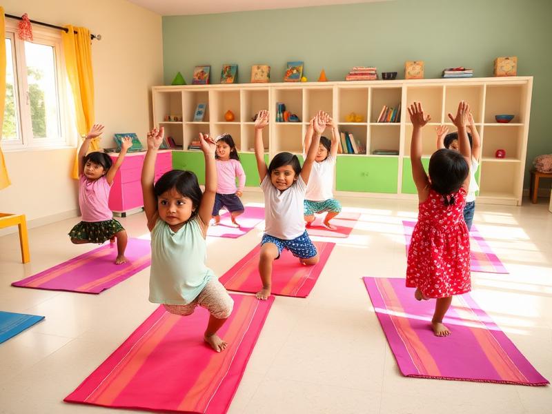 Yoga therapy and brain gym for children in Coimbatore